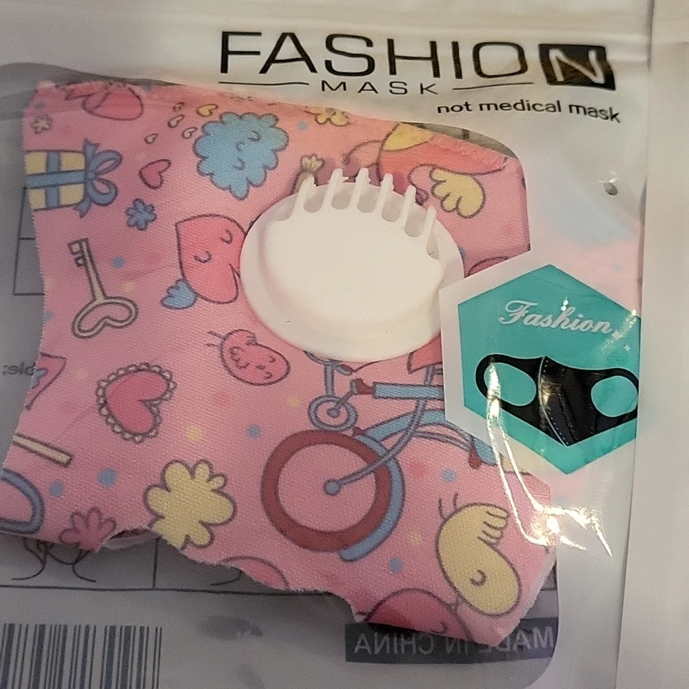 Fashion Toddler Girl Masks Set of 4
